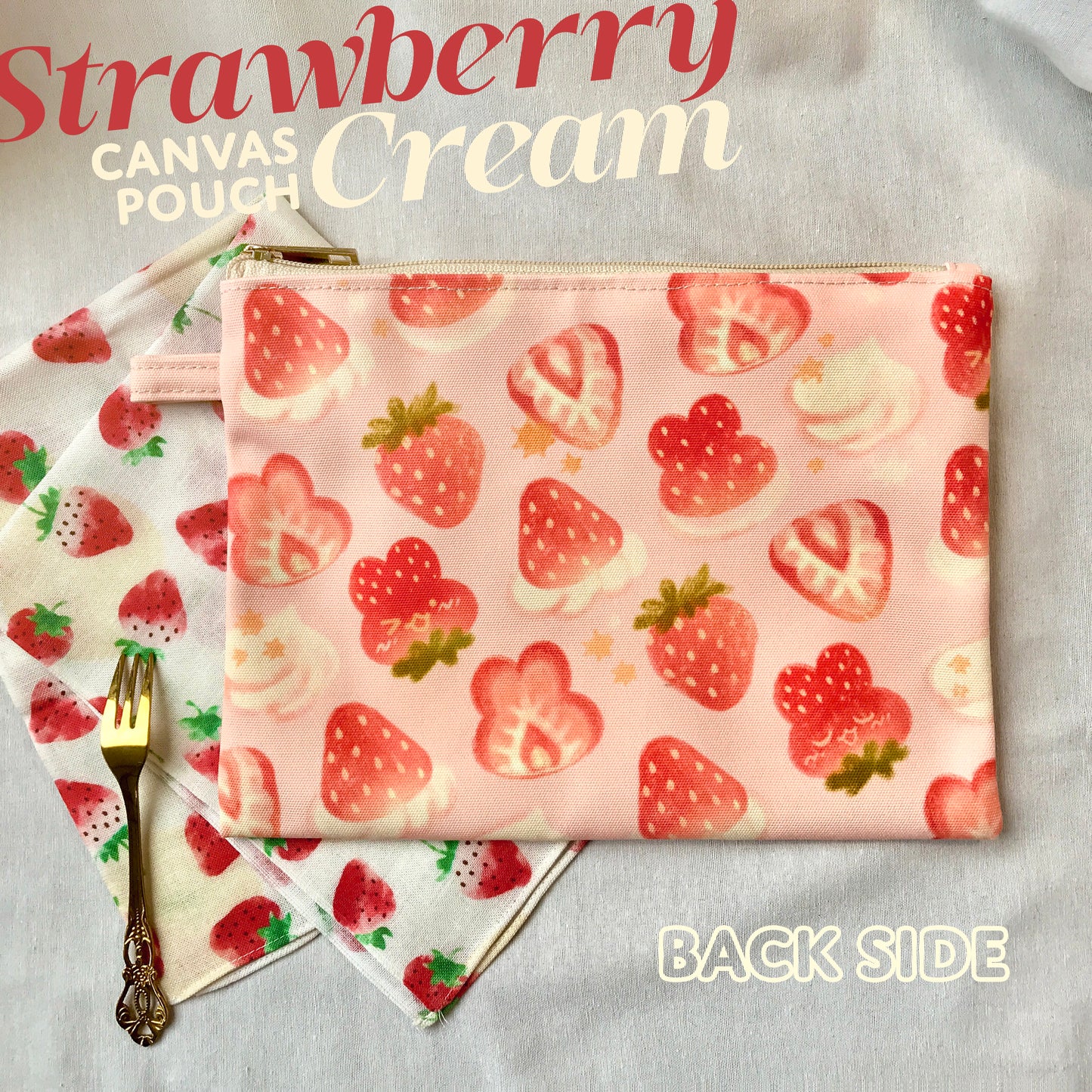 STRAWBERRY CREAM POUCH