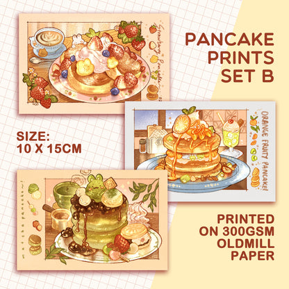 [SET] pancake series prints