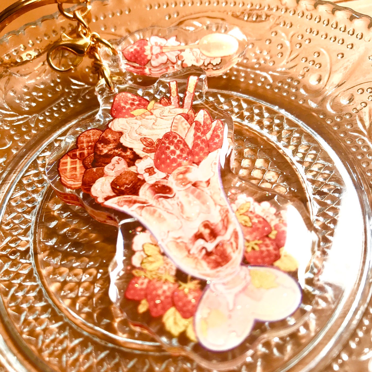 VALENTINE PARFAIT KEYCHAIN