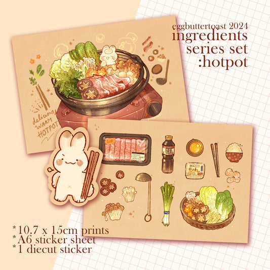 [SET] ingredients series: hotpot