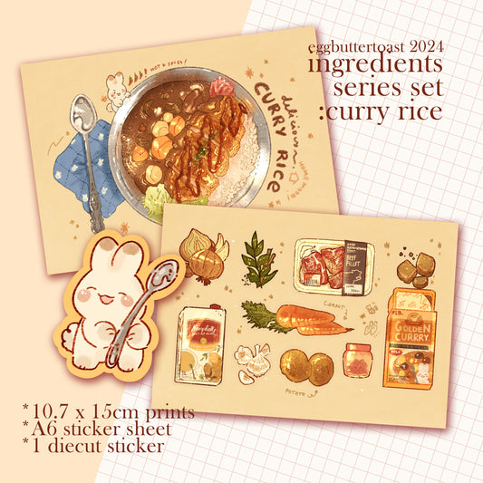 [SET] ingredients series: curry rice
