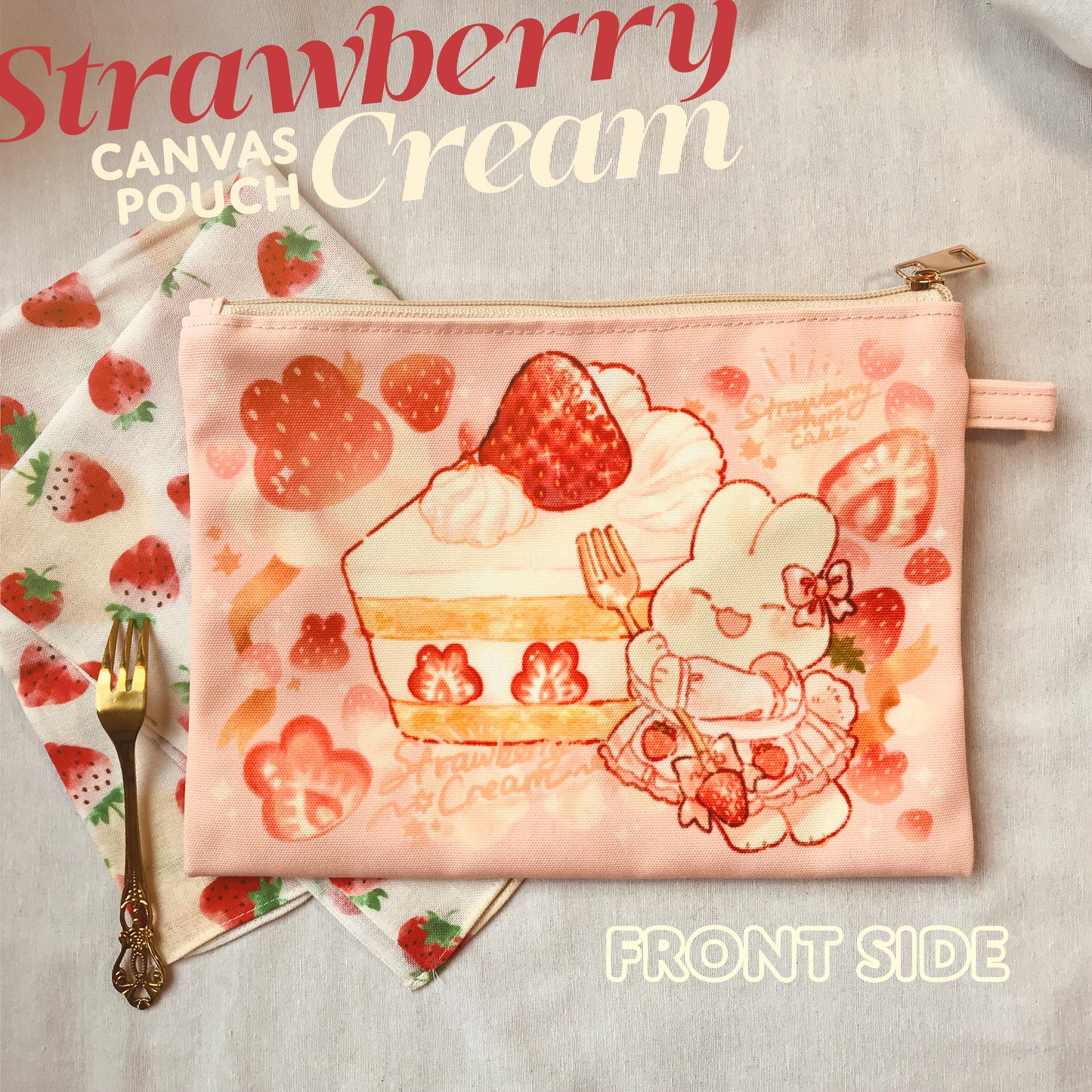 STRAWBERRY CREAM POUCH