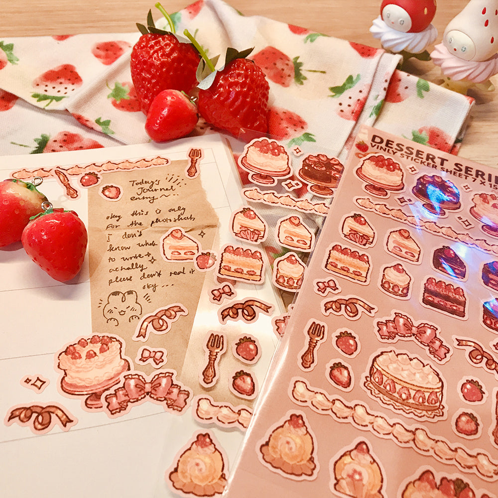 Dessert series mini deco sticker