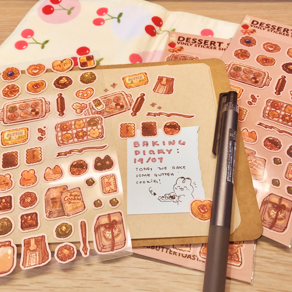 Dessert series mini deco sticker