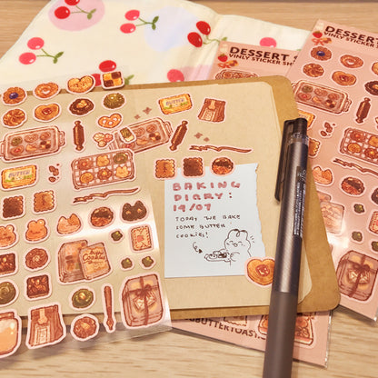 Dessert series mini deco sticker