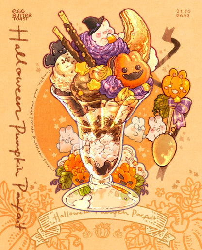 HALLOWEEN PARFAIT KEYCHAIN