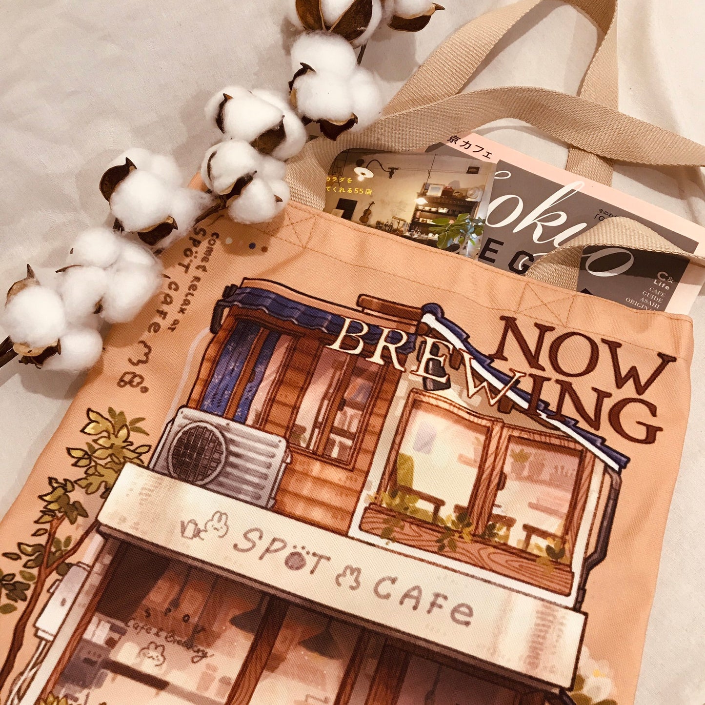 SPOT CAFE TOTE BAG