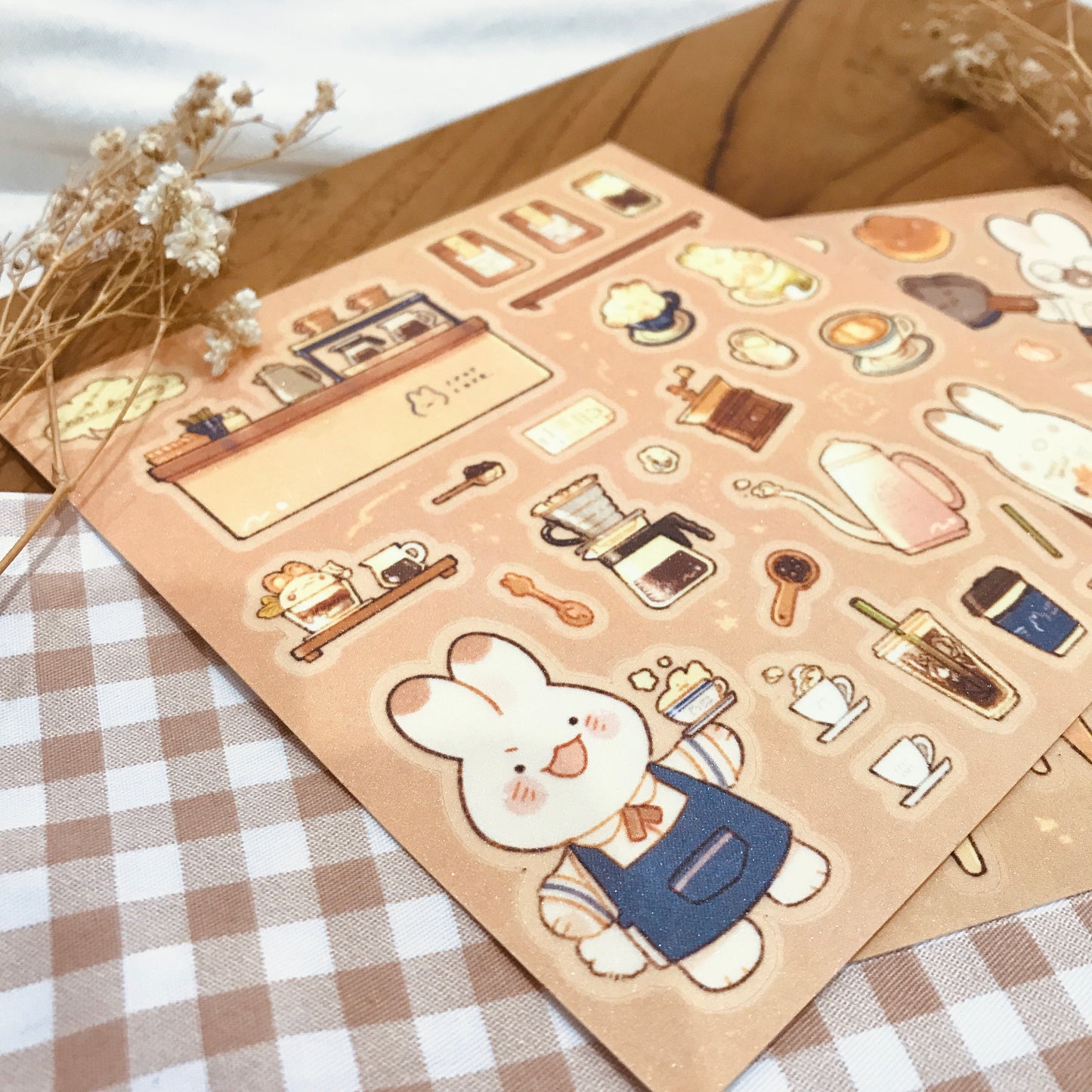 SPOT CAFE STICKER SHEET