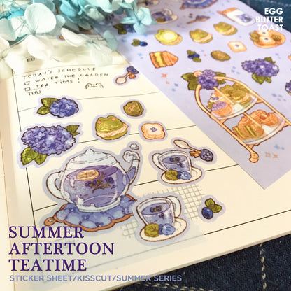 [SET] SUMMER TEATIME prints and sticker