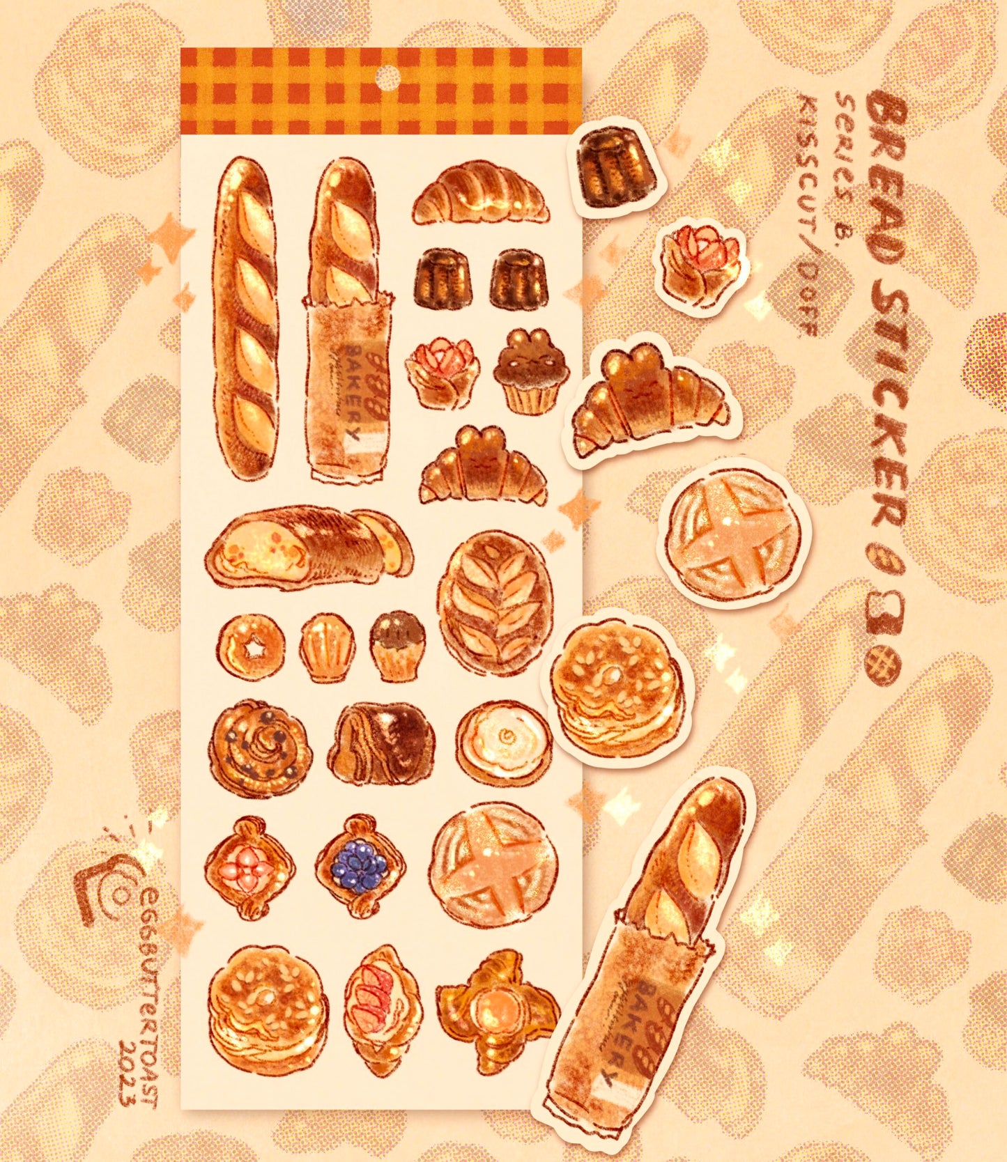 BAKERY DECOSTICKER SHEET
