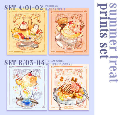 [SET] SUMMER TREATS prints
