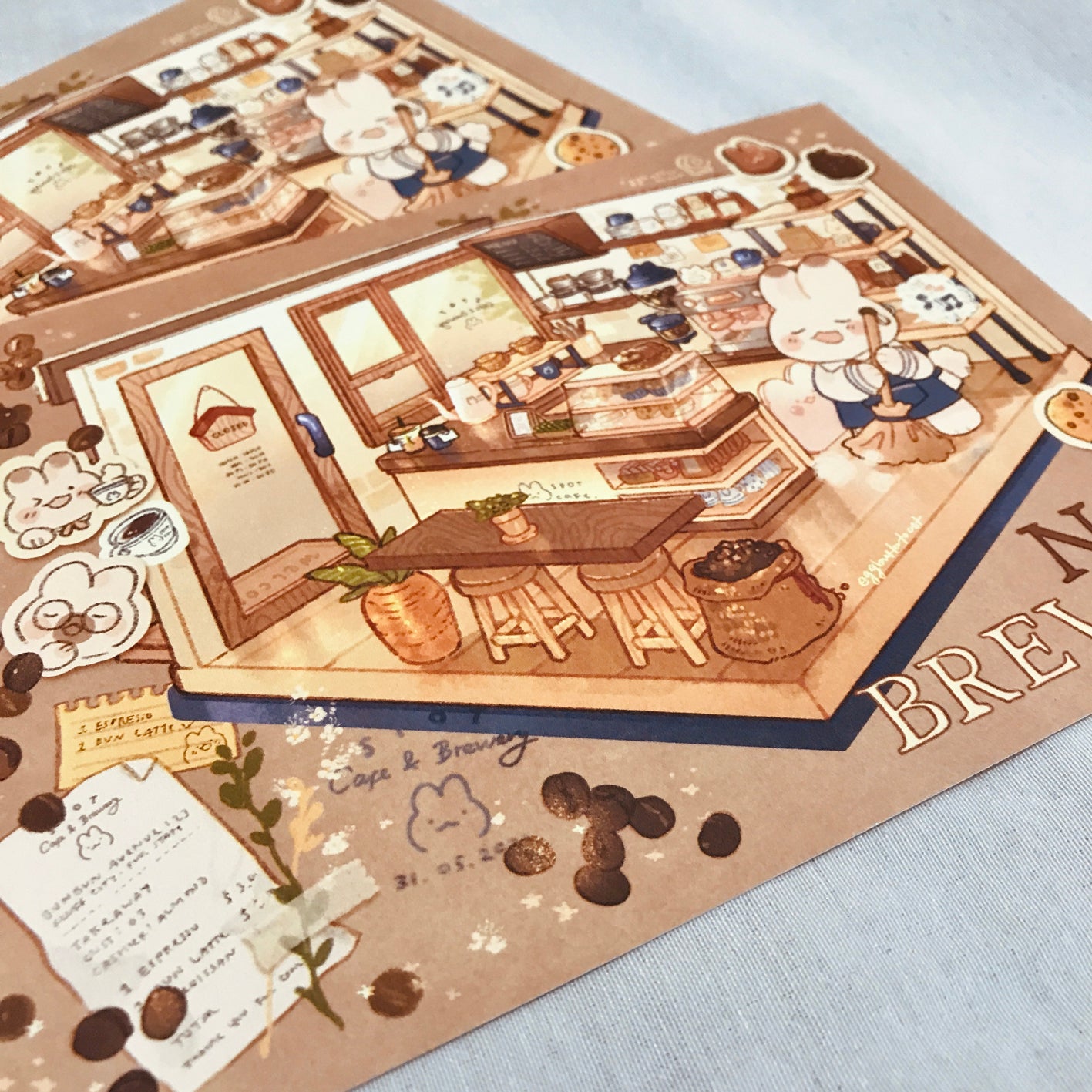 SPOT CAFE INTERIOR PRINTS