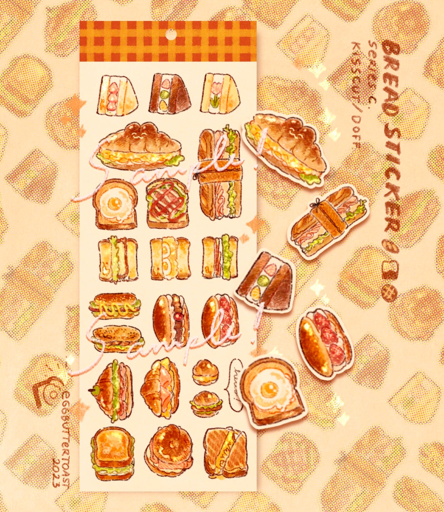 BAKERY DECOSTICKER SHEET