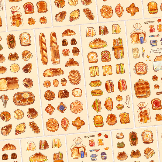 BAKERY DECOSTICKER SHEET
