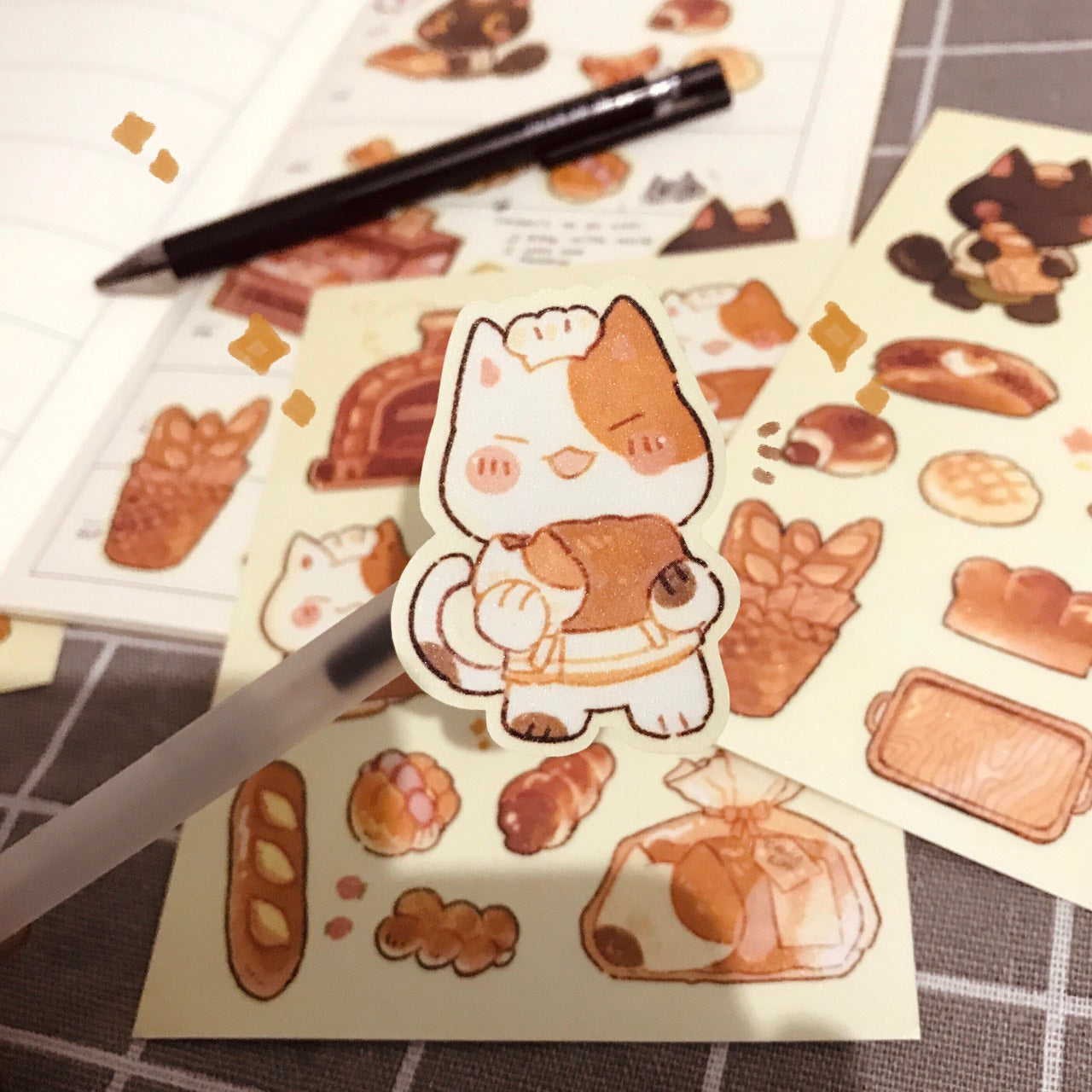 CALICO BAKERY STICKER SHEET